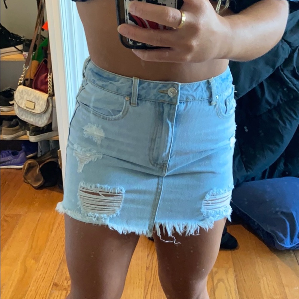 Jean skirt / forever 21